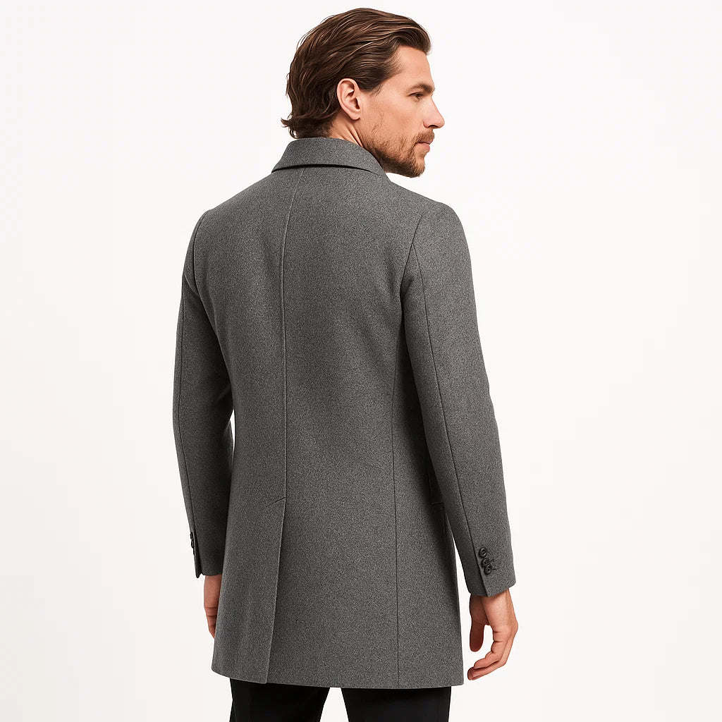 Cappotto da Uomo Lungo Invernale Elegante
